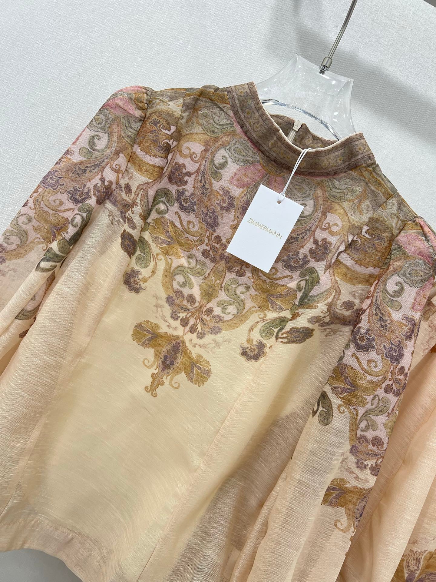 Zimmermann Explorer Printed Blouse & High-Waisted Skirt Set