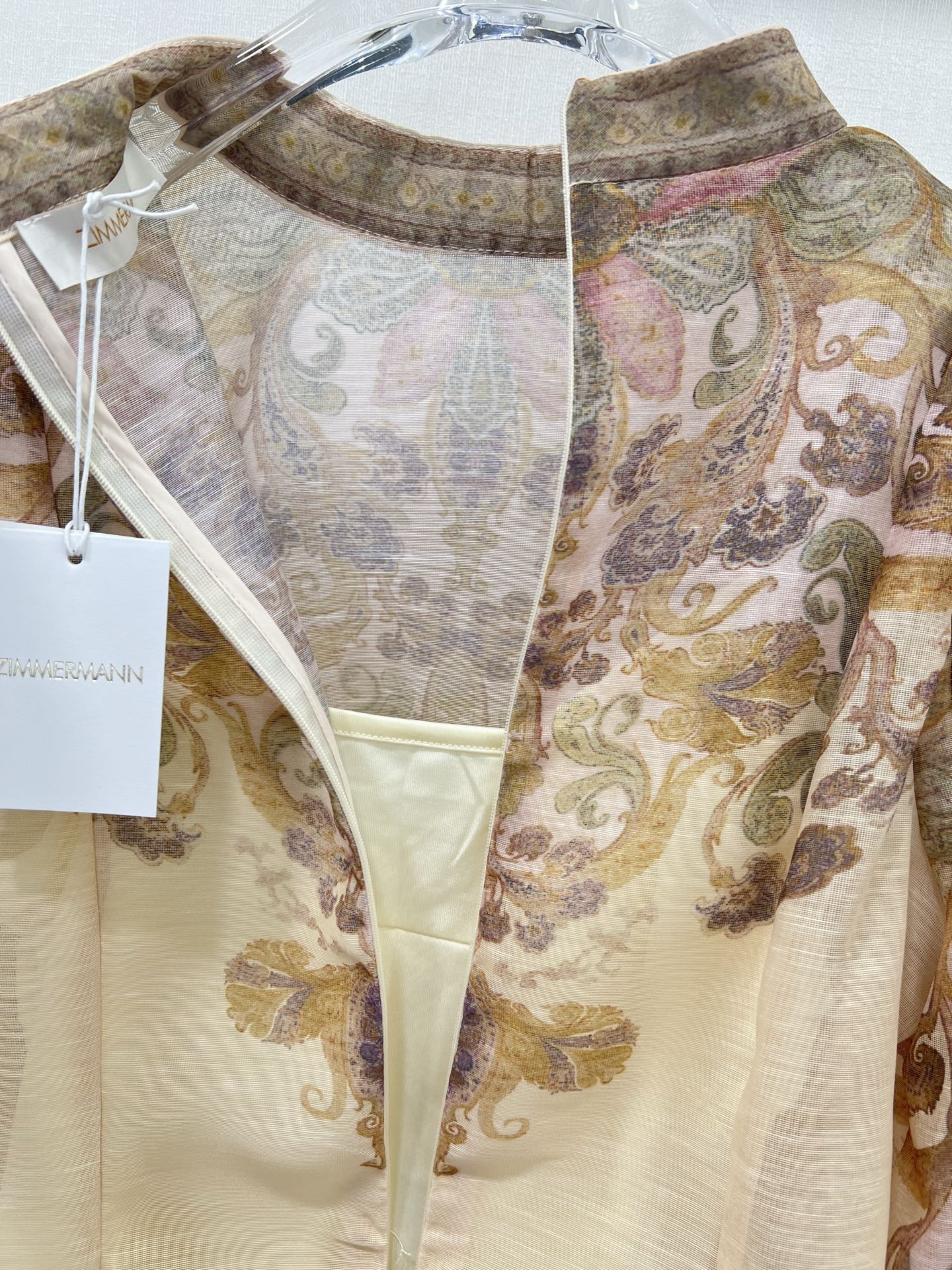 Zimmermann Explorer Printed Blouse & High-Waisted Skirt Set