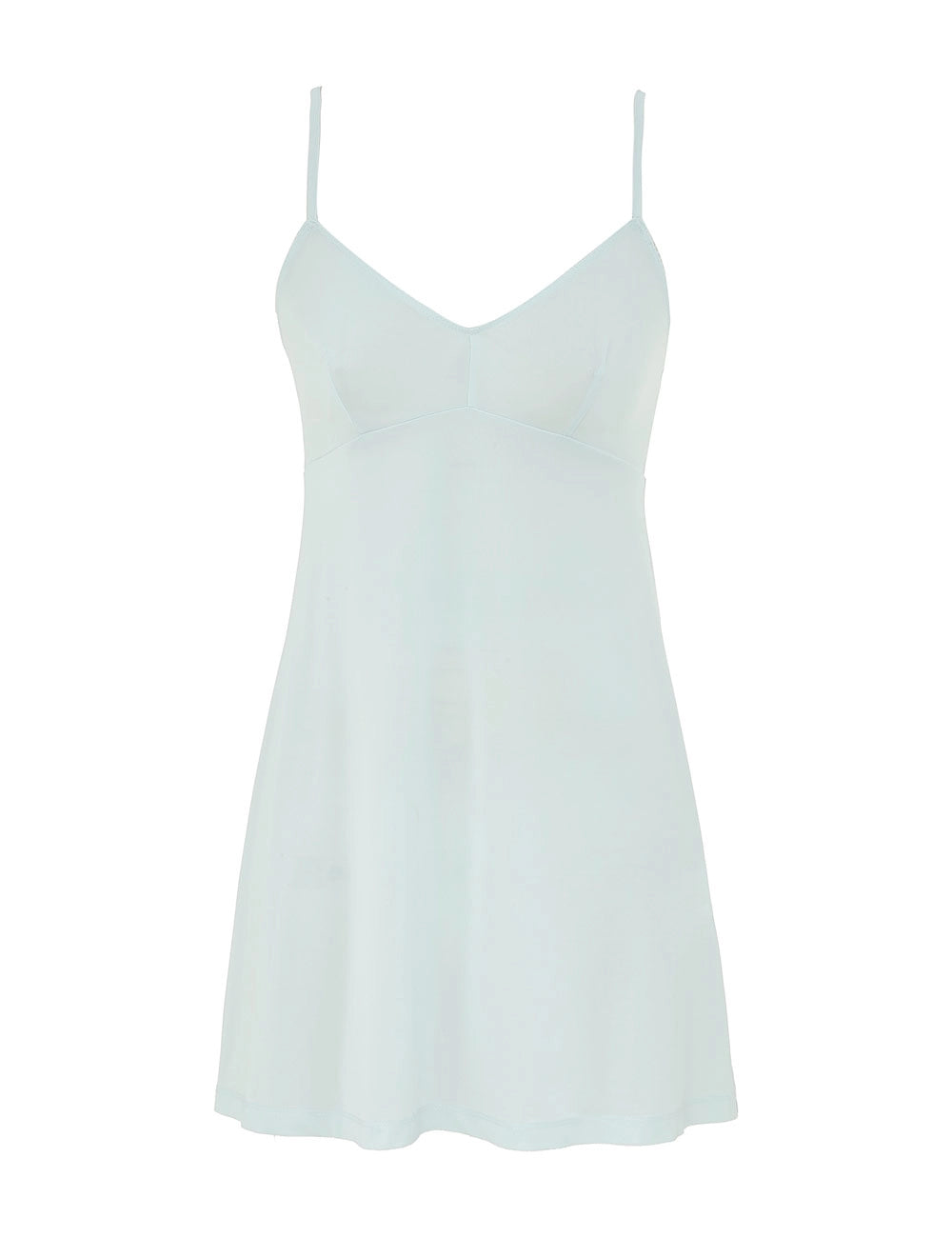 Zimmermann 2025 CRUSH Lace Trim Mini Dress in Ice Blue