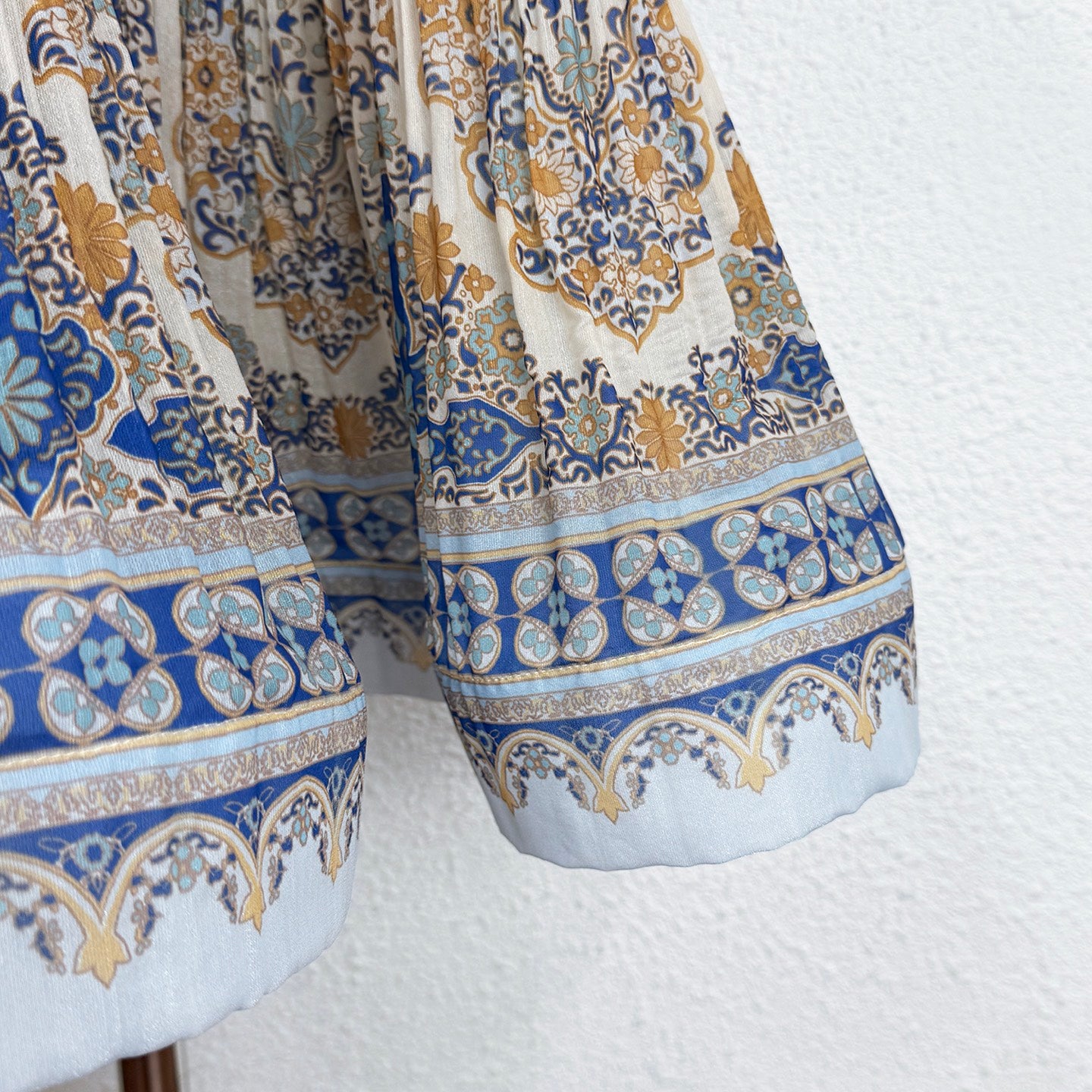 Zimmermann Pleated Crop Top and Tiered Maxi Skirt Set