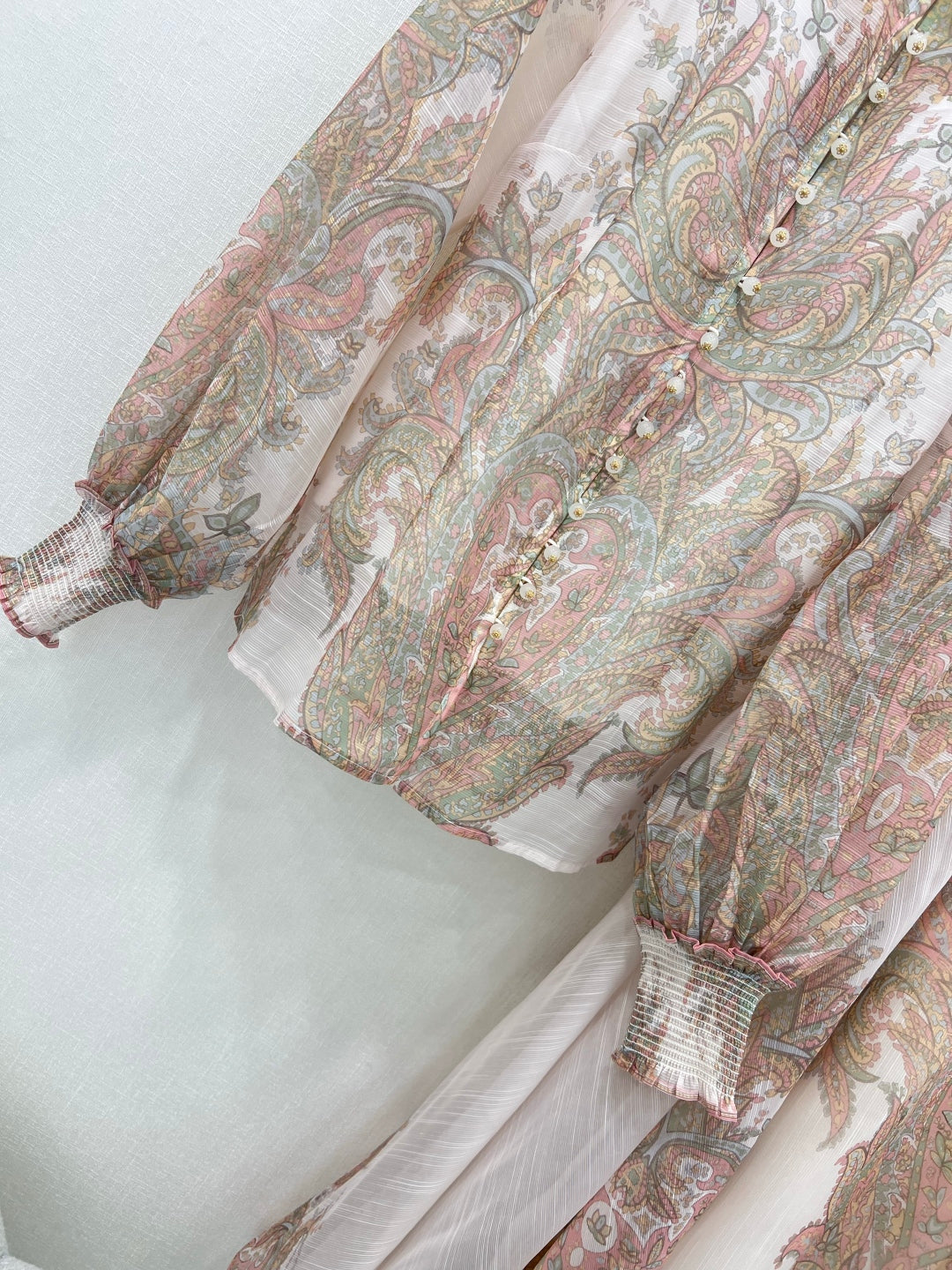 Zimmermann Explorer Print Blouse & Maxi Skirt Set