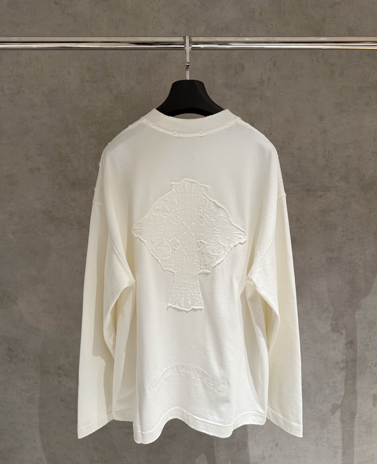 Chrome Hearts Long Sleeve Sweatshirt -White