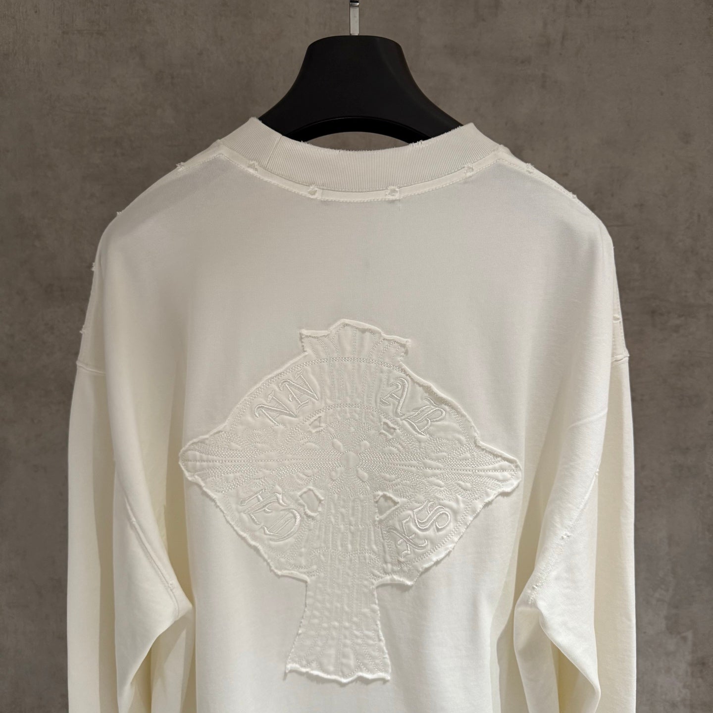 Chrome Hearts Long Sleeve Sweatshirt -White
