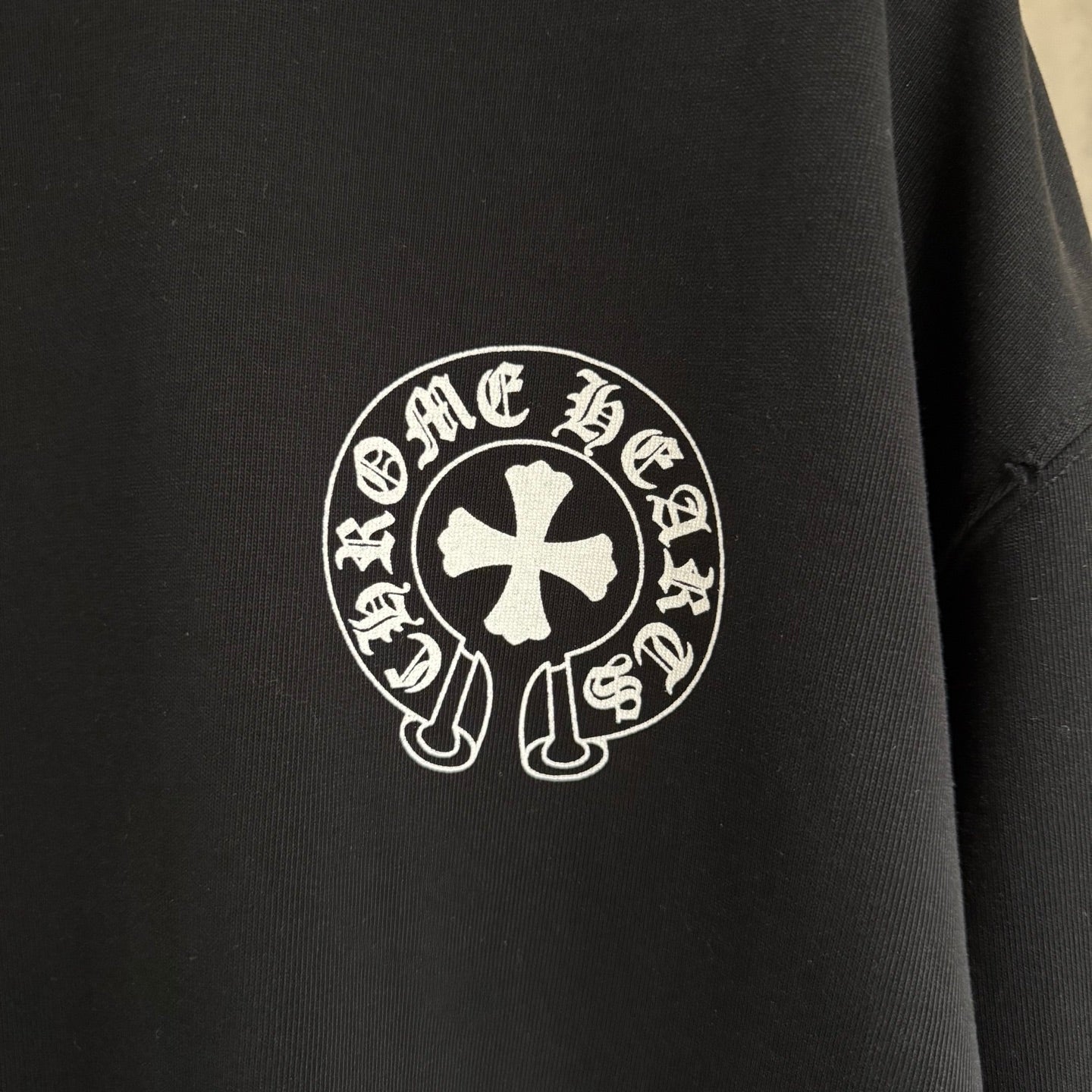 Chrome Hearts Long Sleeve SweatShirt Gothic Letter Print