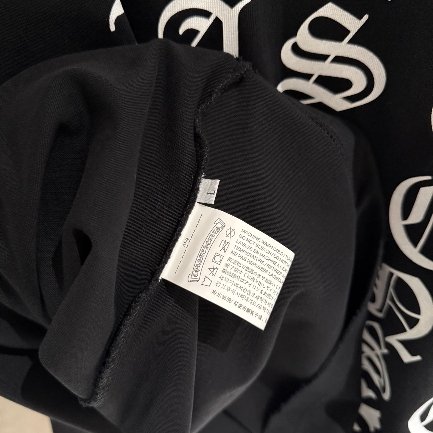 Chrome Hearts Long Sleeve SweatShirt Gothic Letter Print