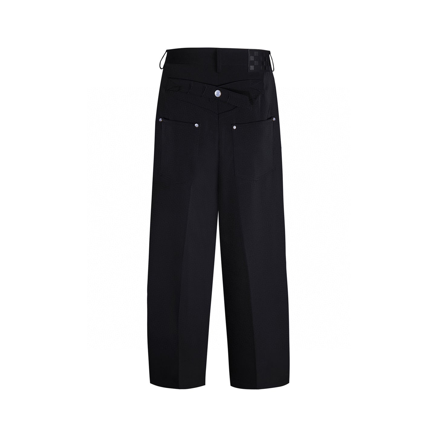 Louis Vuitton Black Utility Tailored Pants