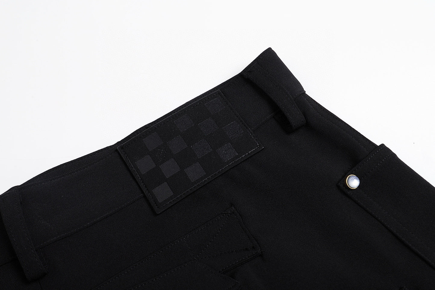 Louis Vuitton Black Utility Tailored Pants