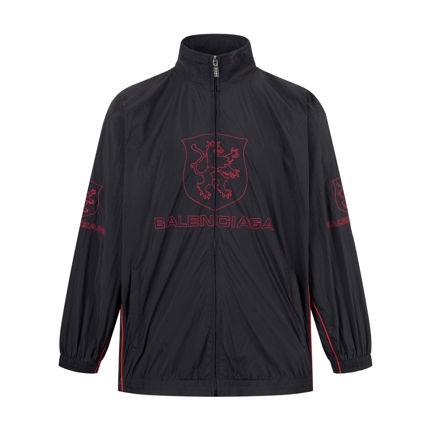 Balenciaga Embroidered Lion Crest Tactical Jacket