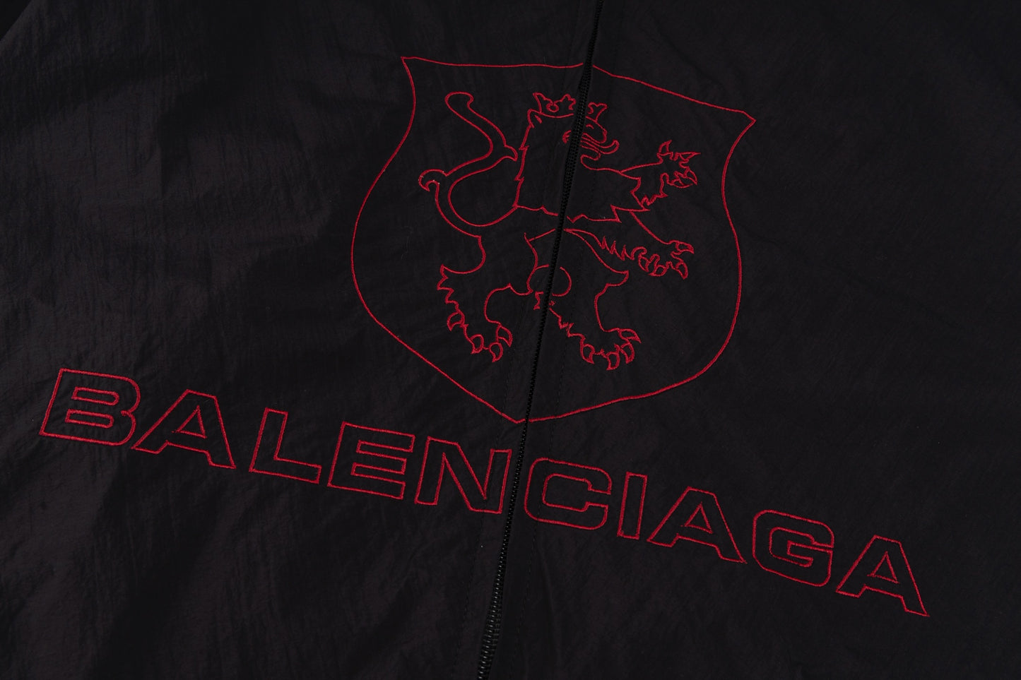 Balenciaga Embroidered Lion Crest Tactical Jacket
