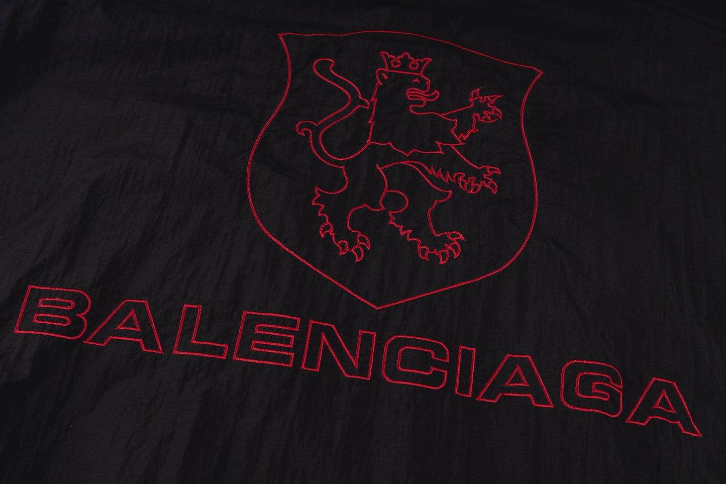 Balenciaga Embroidered Lion Crest Tactical Jacket
