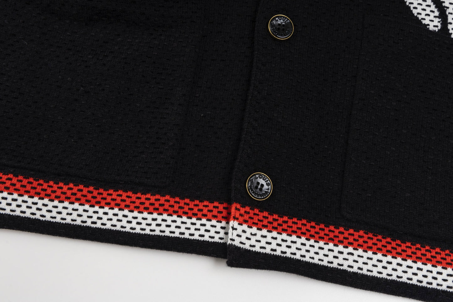 Louis Vuitton x Nigo Polka Dot Crewneck Knitted Jacket