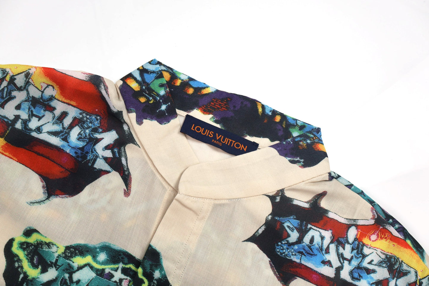 Louis Vuitton Graffiti Print Pajama Long Sleeve Shirt