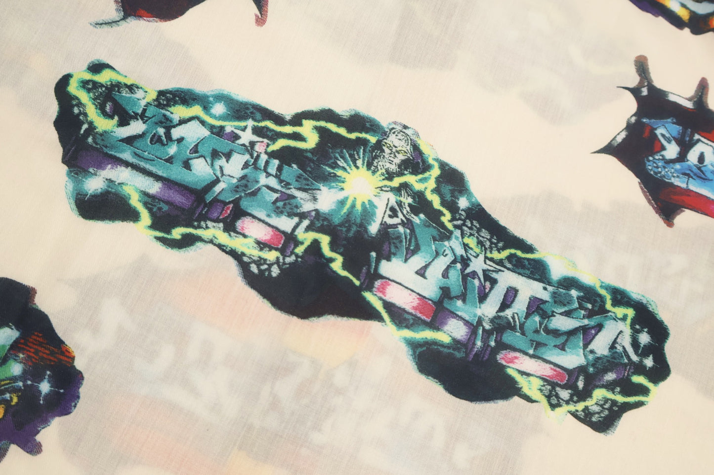 Louis Vuitton Graffiti Print Pajama Long Sleeve Shirt