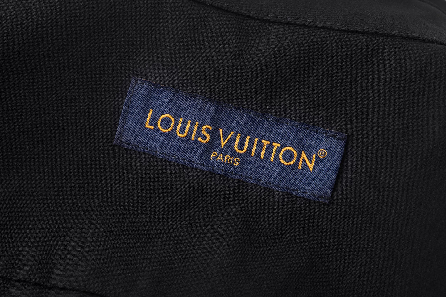 Louis Vuitton Beaded Pocket Logo Long Sleeve Shirt