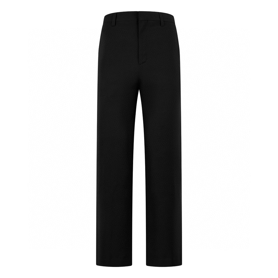 Prada Tailored Trousers with Triangle Logo