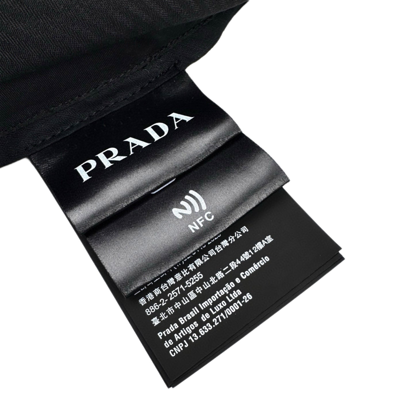 Prada Tailored Trousers with Triangle Logo