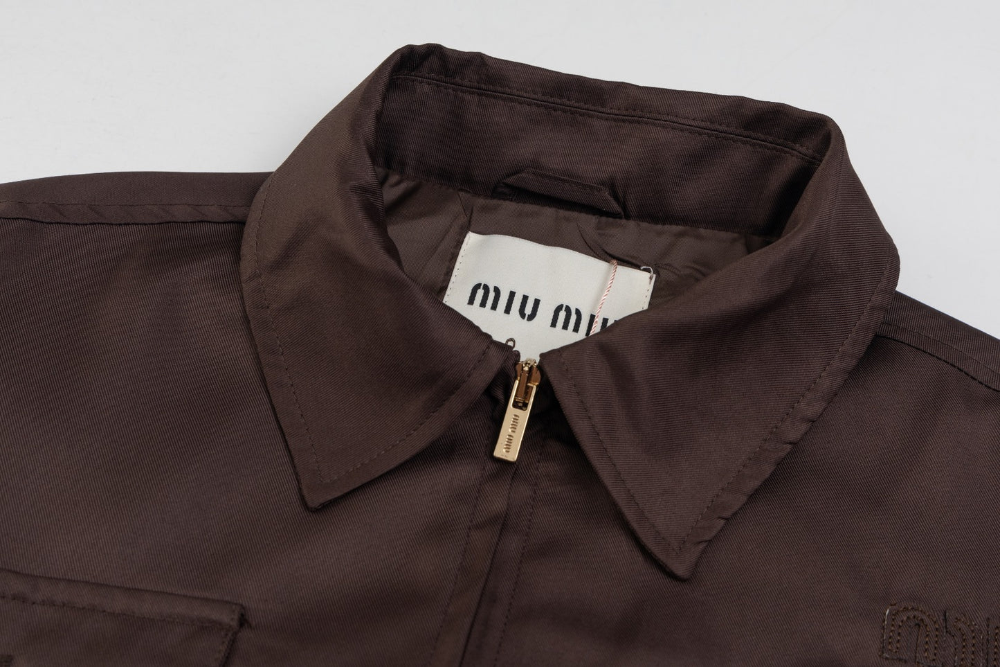 Miu Miu Cocoa Brown Jacket