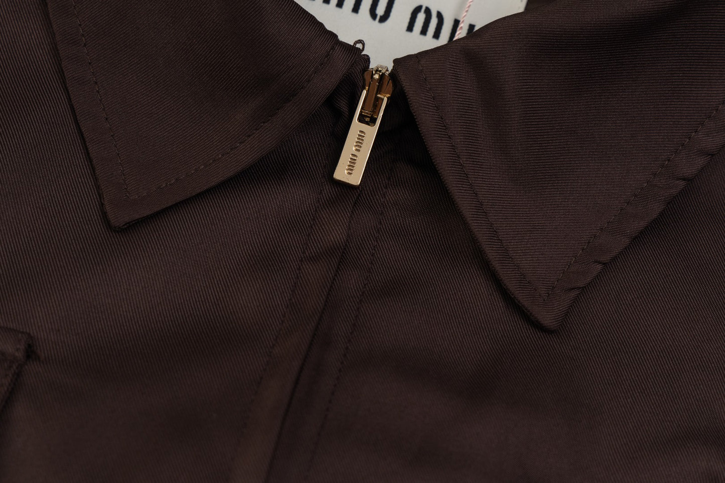 Miu Miu Cocoa Brown Jacket
