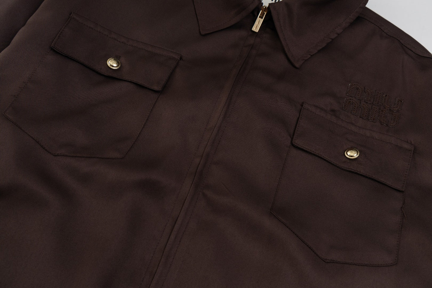 Miu Miu Cocoa Brown Jacket