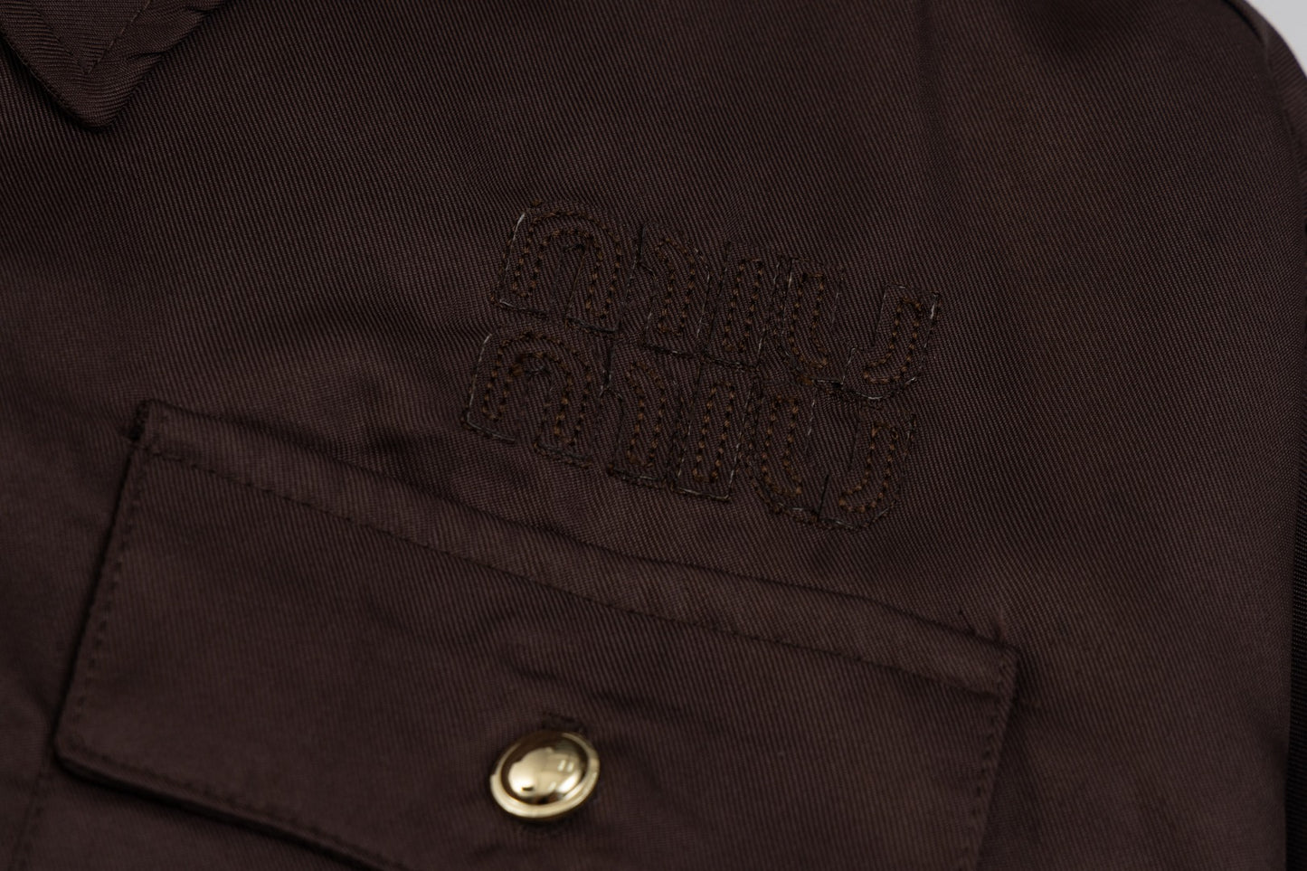 Miu Miu Cocoa Brown Jacket
