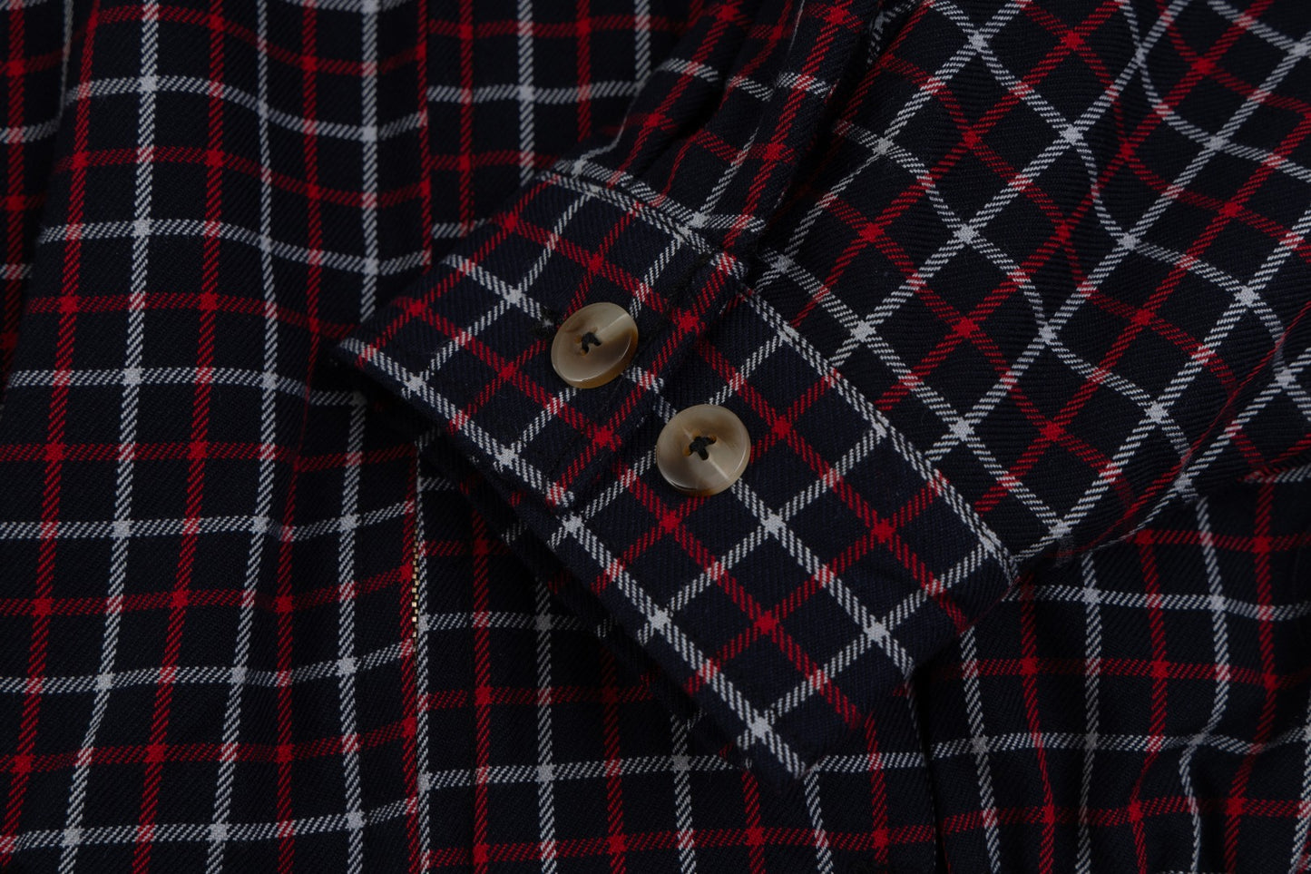 Miu Miu 24FW Red Plaid Wool Jacket