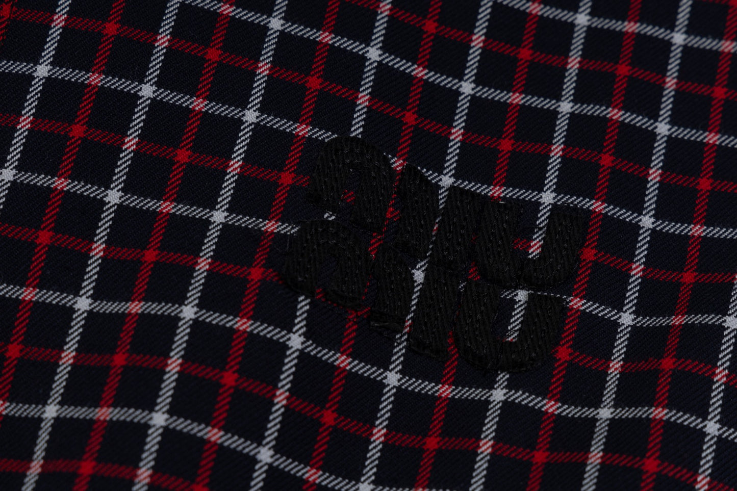 Miu Miu 24FW Red Plaid Wool Jacket
