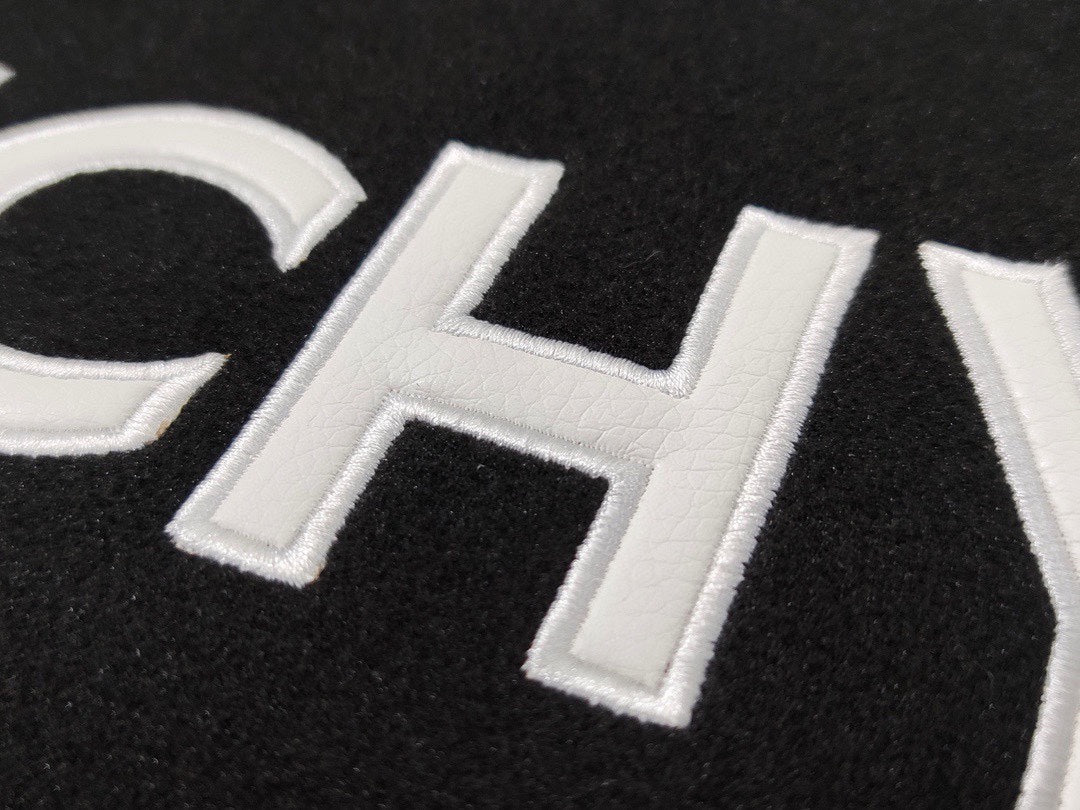 Givenchy Embroidered Letter Wool Varsity Jacket