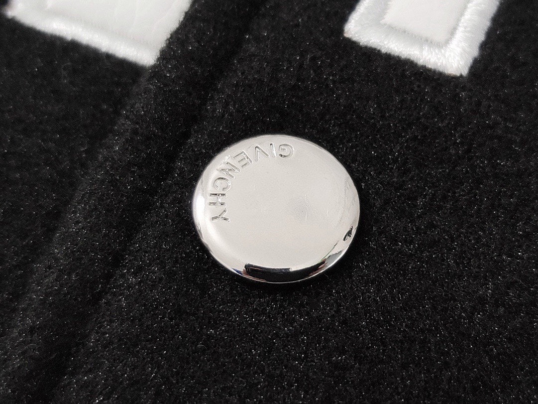 Givenchy Embroidered Letter Wool Varsity Jacket