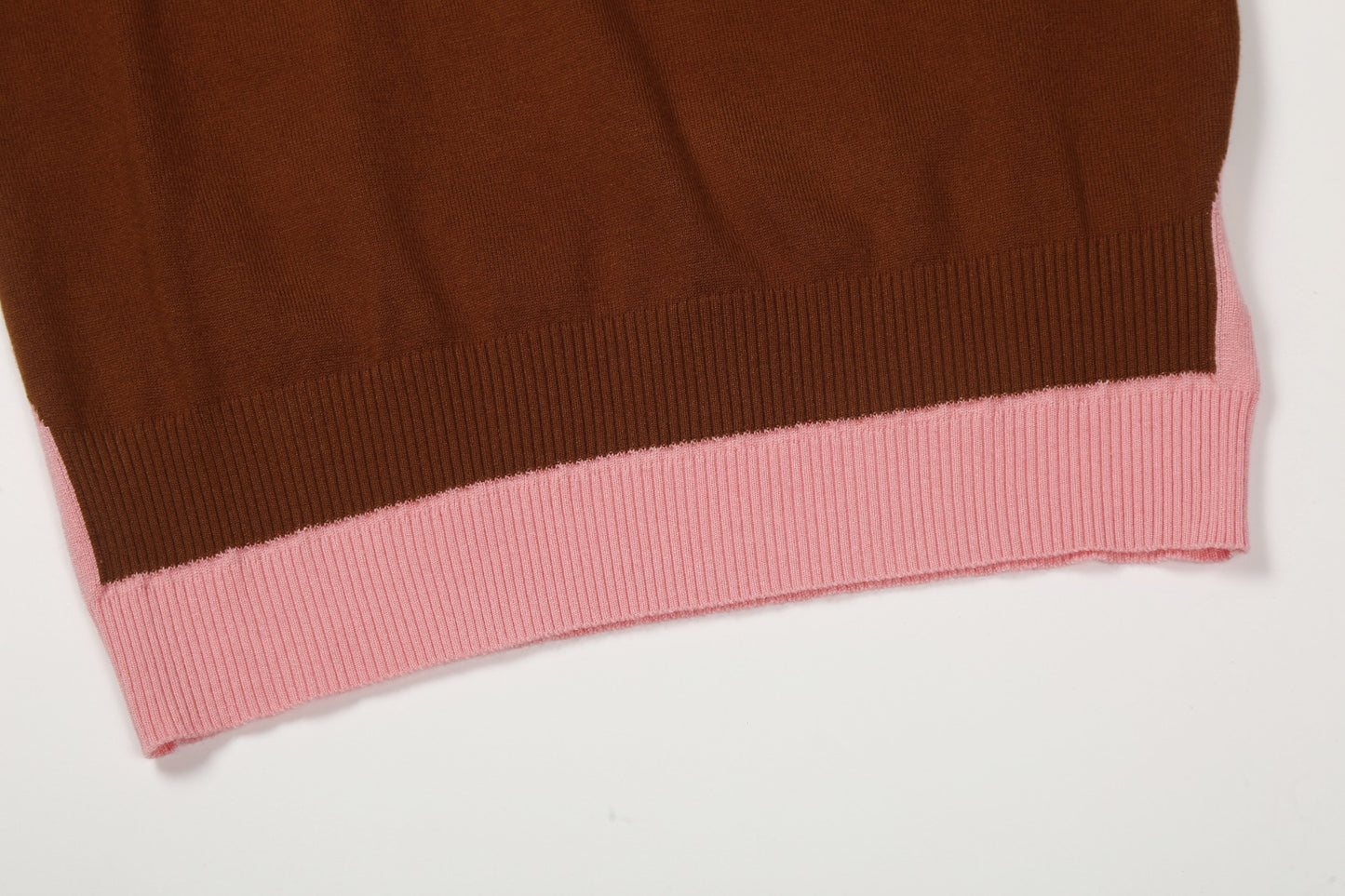 Miu Miu 25SS Polo Layered Knit Sweater Vest