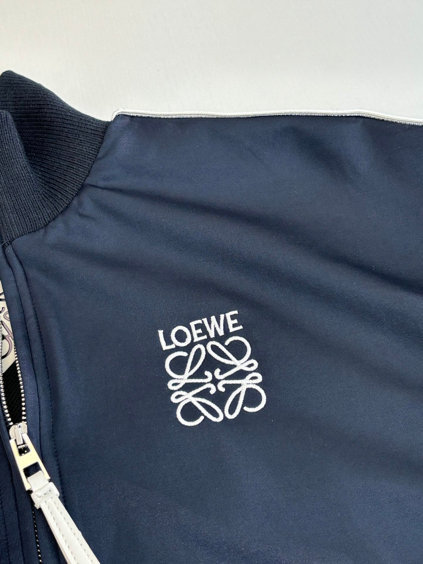 Loewe Logo Embroidered Blue Tracksuit - Jacket & Pants Set - Unisex
