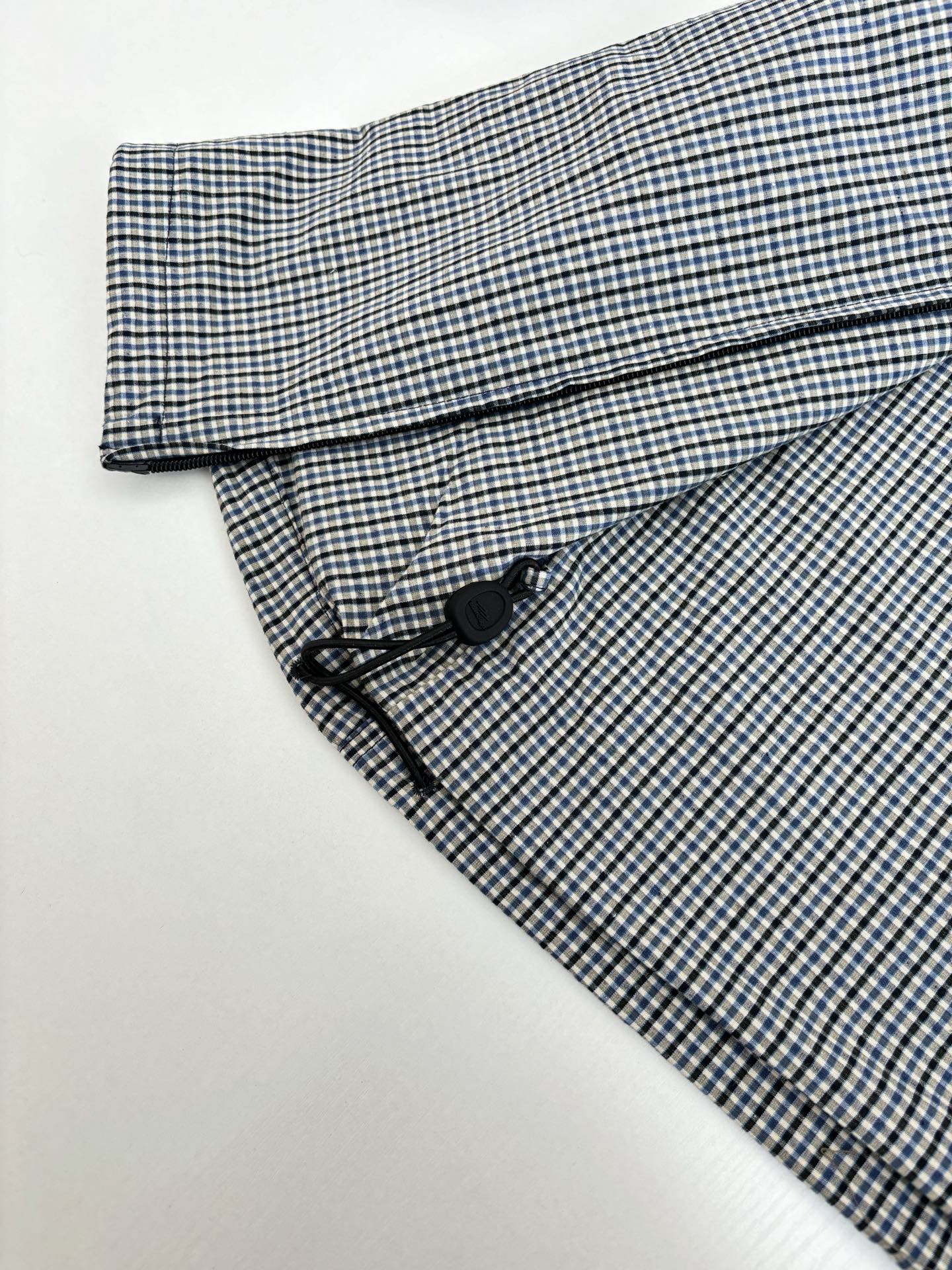 Balenciaga 2025 Embroidered Wheat Logo Checkered Jacket - Unisex