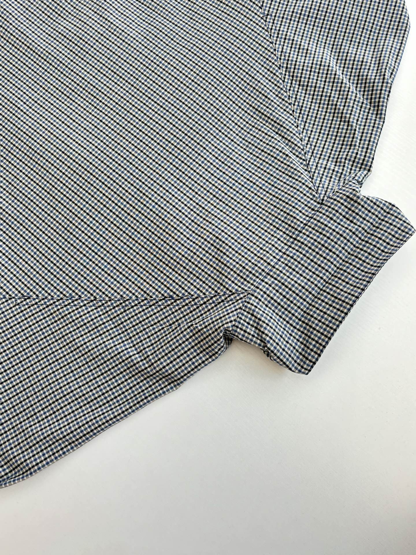 Balenciaga 2025 Embroidered Wheat Logo Checkered Jacket - Unisex