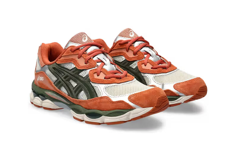 Asics Gel NYC 'Oatmeal' Forest Green