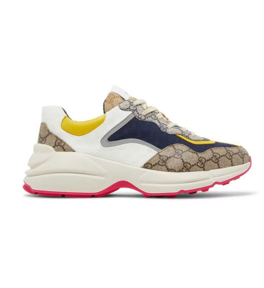 Gucci GG Rhyton 'Beige White Yellow'