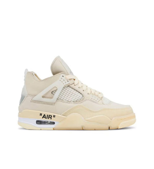 Off-White x Wmns Air Jordan 4 Retro SP'Sail'