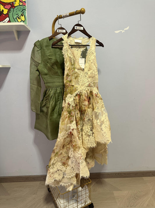 Zimmermann vintage floral lace maxi dress