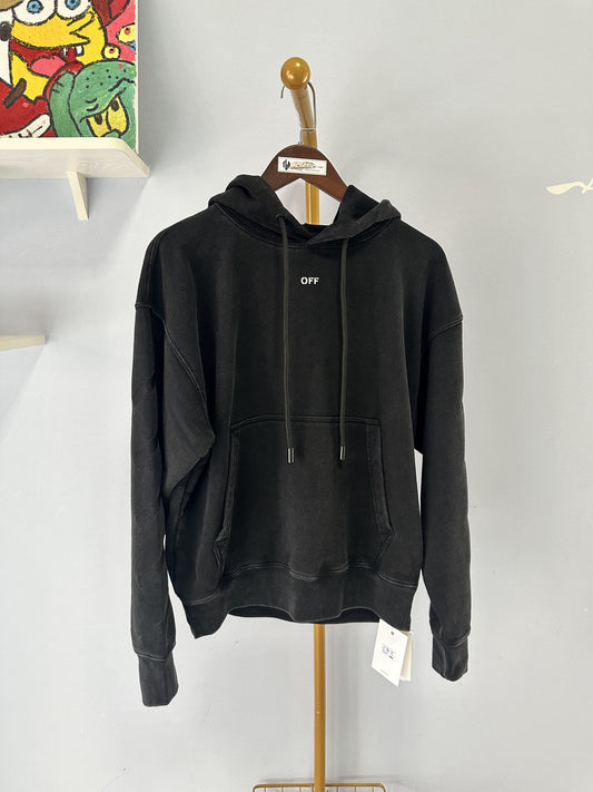 Off-White oversized graphic print hoodie