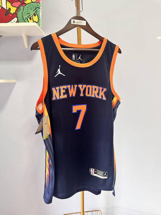 New York knicks carmelo anthony #7 jordan brand swingman jersey
