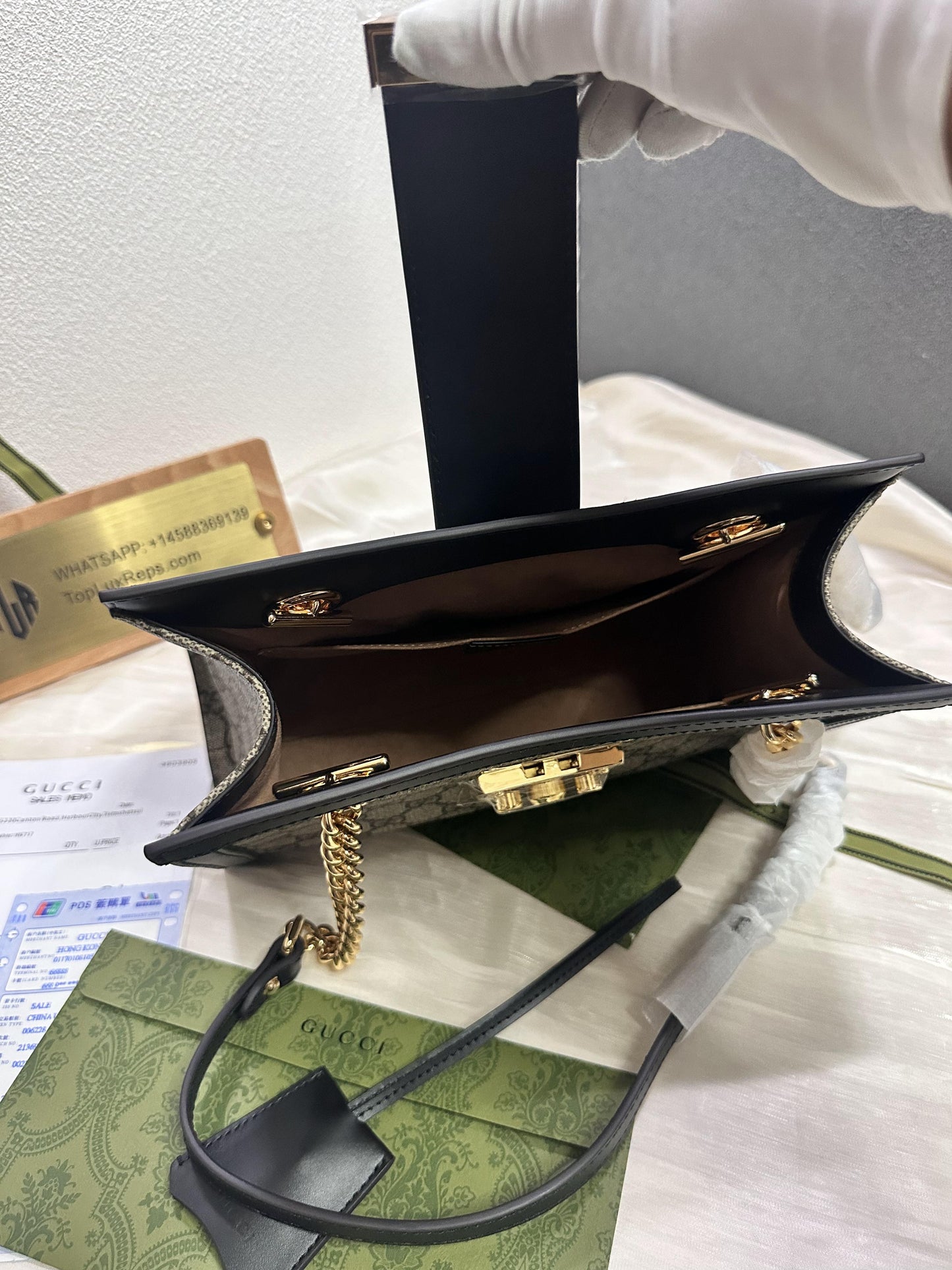 Gucci padlock shoulder bag