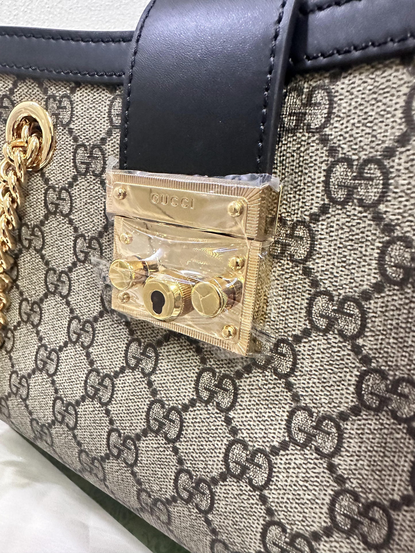 Gucci padlock shoulder bag