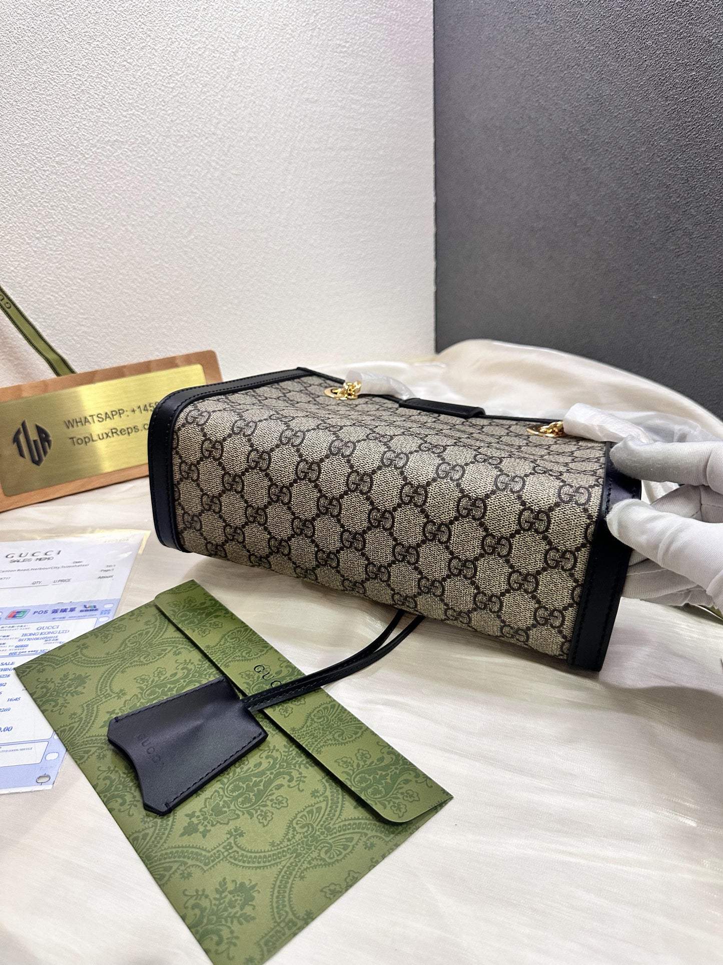 Gucci padlock shoulder bag