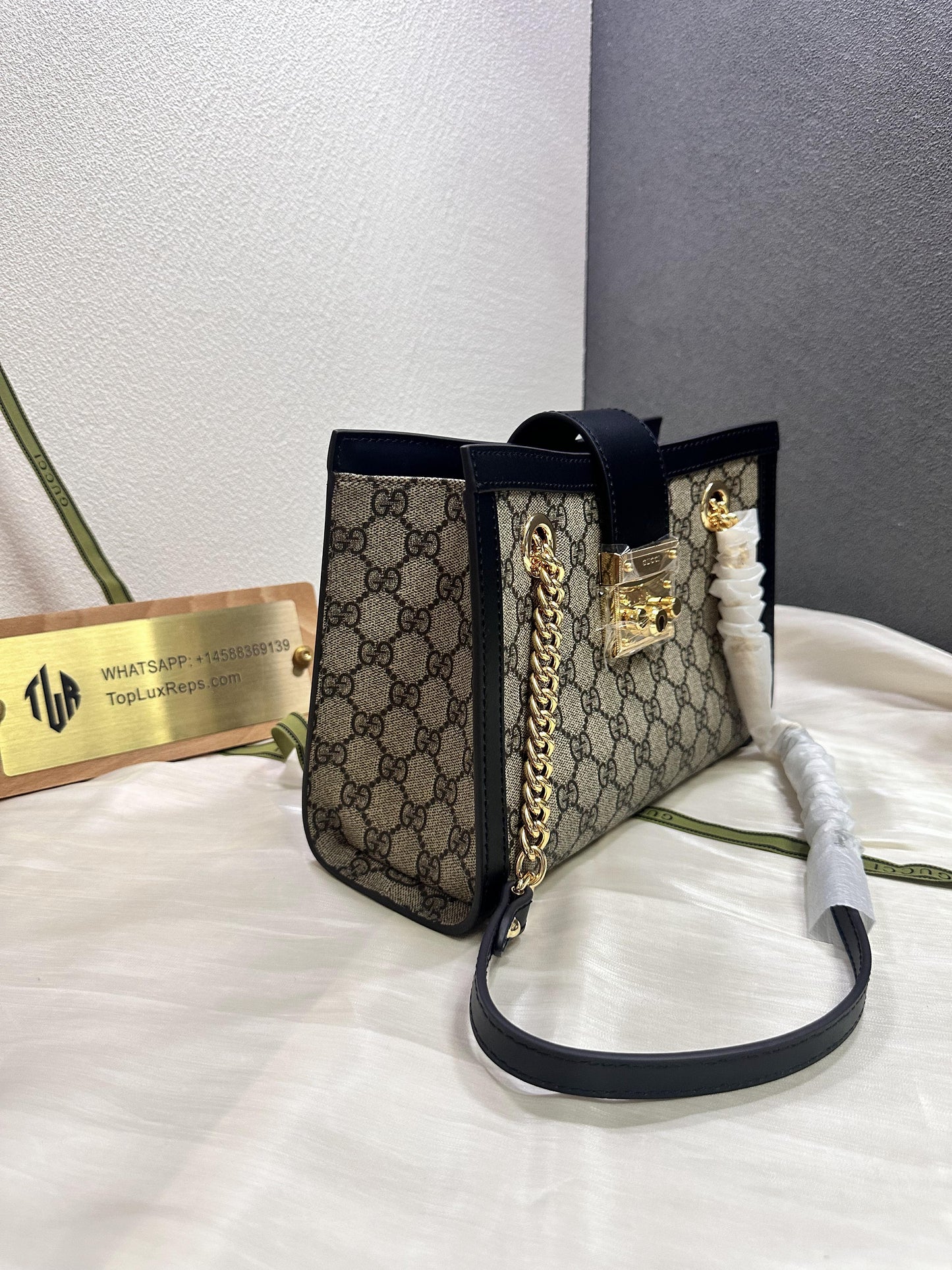 Gucci padlock shoulder bag