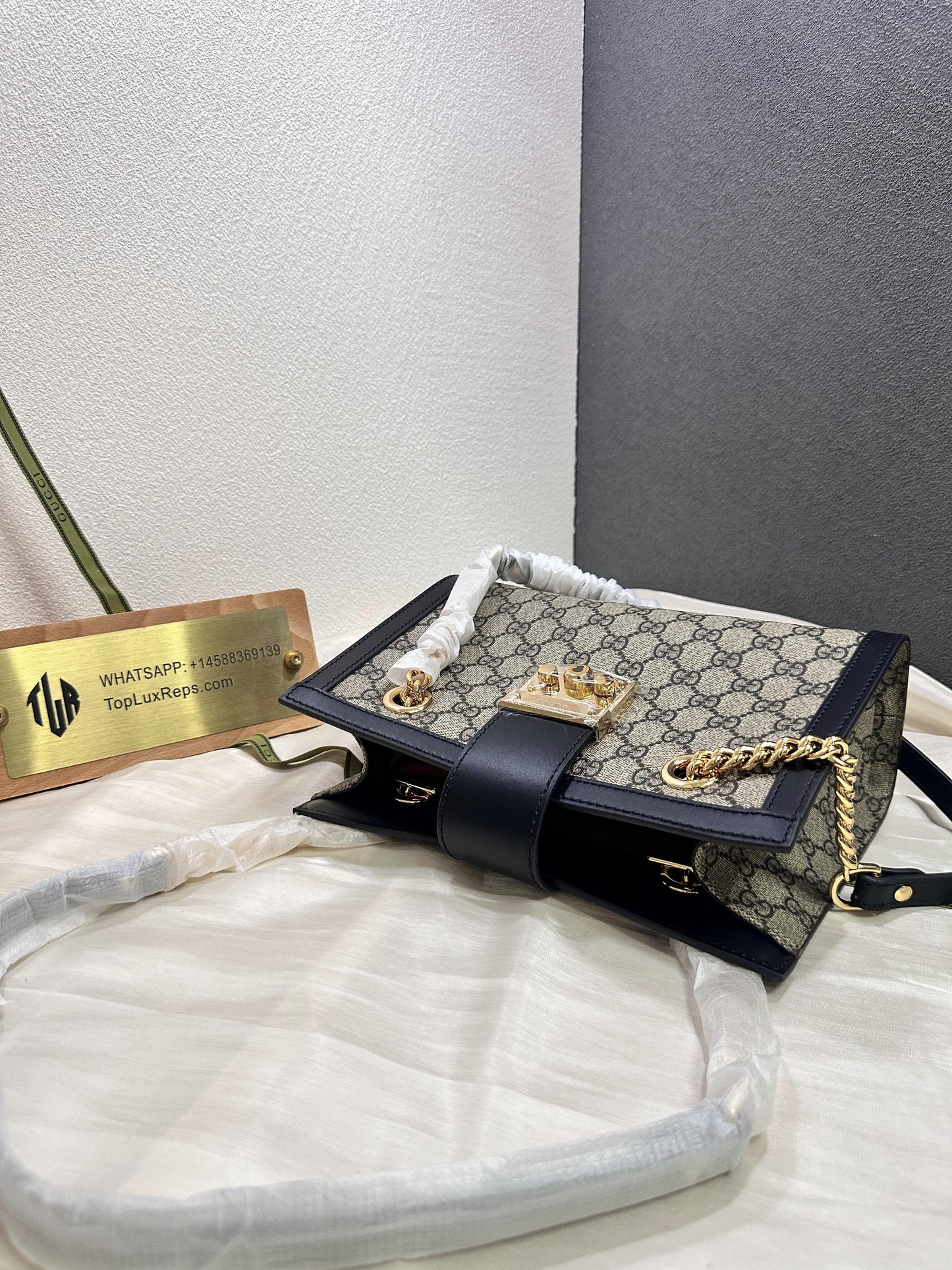 Gucci padlock shoulder bag