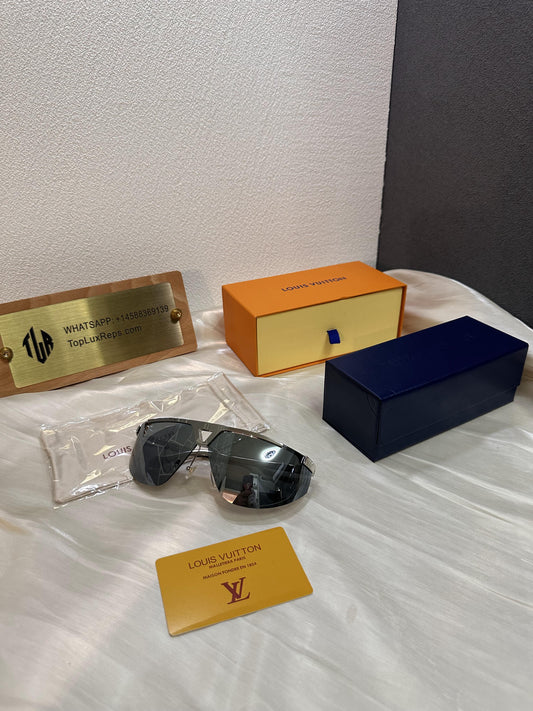 Louis Vuitton 1.1 Millionaire sunglasses - monogram metal mrame