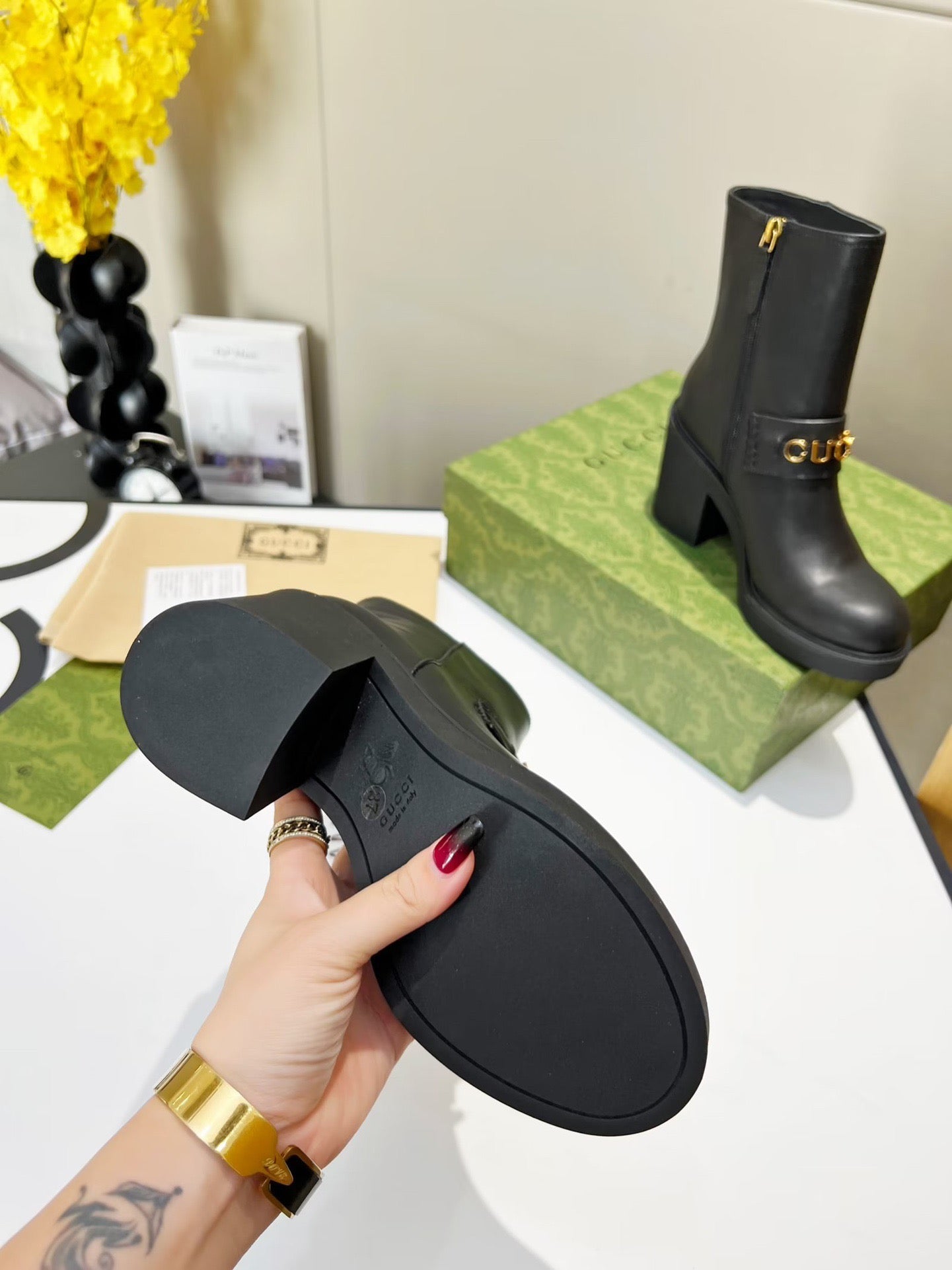 Gucci Heel Boots