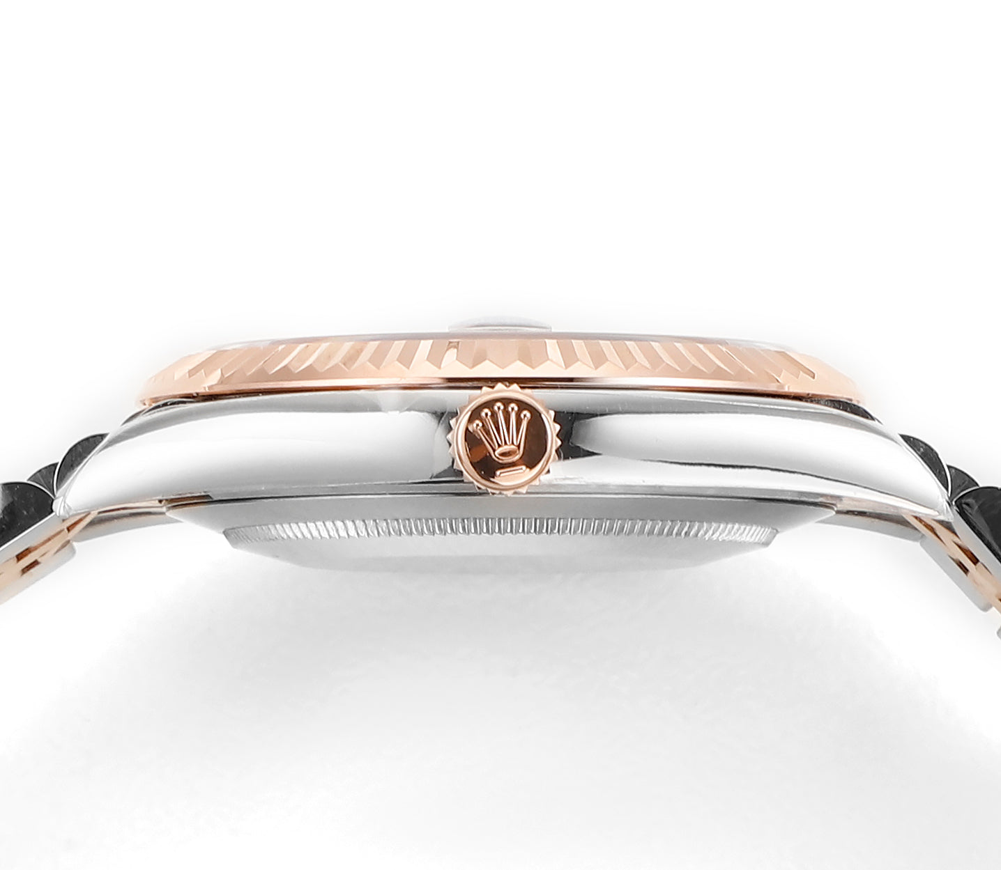 Everose Gold & Steel Jubilee Slate 41MM Watch