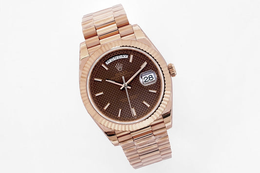Chocolate & Everose Gold 40MM Watch