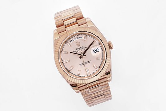 Everose Gold & Sundust 40MM Watch