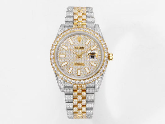 Diamond & Yellow Gold 41MM Watch