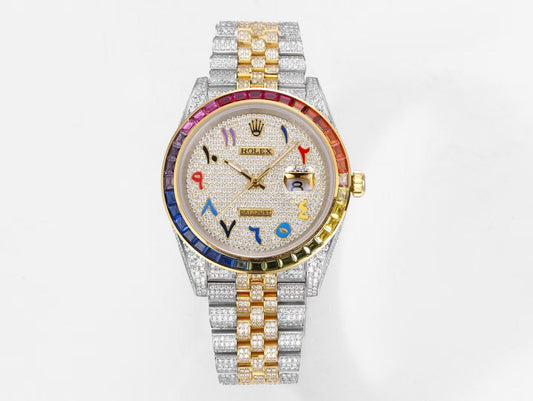 Rainbow Diamond 41MM Watch
